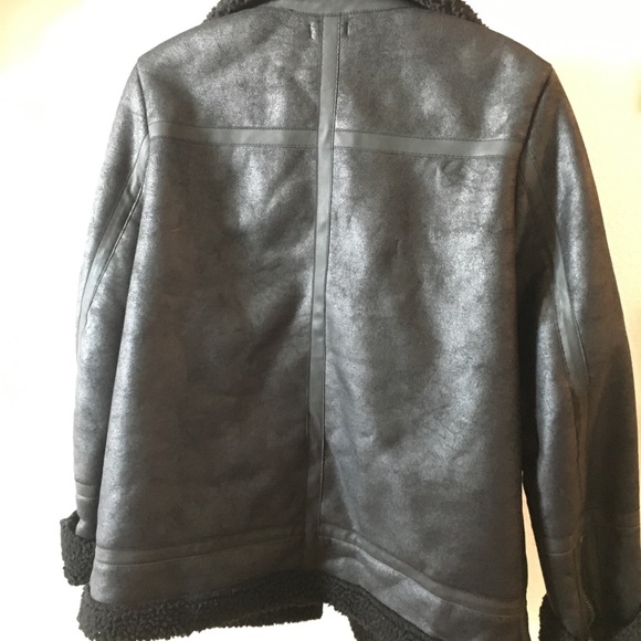 Black Biker Jacket - Picture 2 of 2